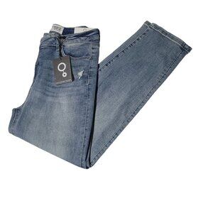 Insane Gene Hi-Rise Girlfriend Jeans Womens Size 28 Stretched Light Wash Denim